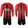 Maillot à Manches Longues AC Milan Domicile 2021-22 Pour Enfant